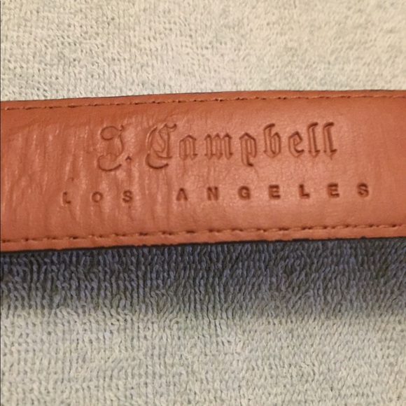 Italian leather belt - Picture 2 of 7